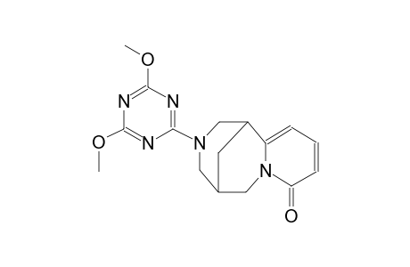 3-(4,6-dimethoxy-1,3,5-triazin-2-yl)-1,2,3,4,5,6-hexahydro-8H-1,5-methanopyrido[1,2-a][1,5]diazocin-8-one