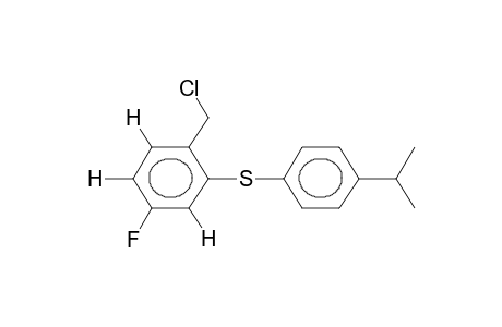 4-FLUORO-2-(4-ISOPROPYLPHENYLTHIO)BENZYL CHLORIDE