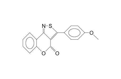 3-(4-Methoxy-phenyl)-chromeno(4,3-C)isothiazol-4-one