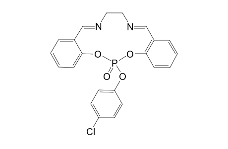 (5E,9E)-16-(4-Chlorophenoxy)-7,8-dihydro-16lambda5-dibenzo-[d,l][1,3,7,10,2]dioxadiazaphosphacyclotridecin-16-one