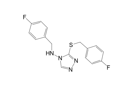 (4-Fluorobenzyl)[3-(4-fluorobenzylsulfanyl)-[1,2,4]triazol-4-yl]amine