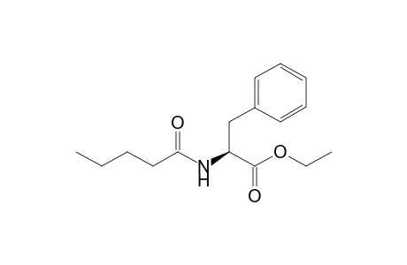 Ethyl pentanoyl-L-phenylalaninate