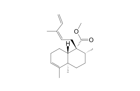 METHYL-(12Z)-5,10-TRANS-CLERODA-3,12,14-TRIEN-20-OATE