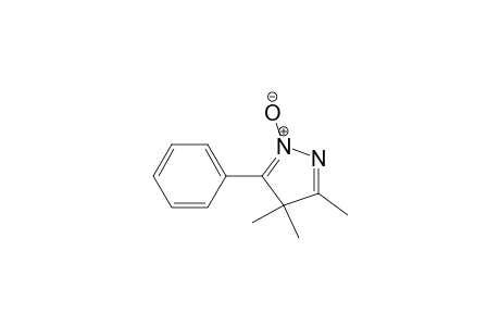 4H-Pyrazole, 3,4,4-trimethyl-5-phenyl-, 1-oxide