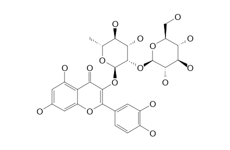 QUERCETIN-3-O-(2''-O-BETA-D-GLUCOPYRANOSYL)-ALPHA-L-RHAMNOPYRANOSIDE