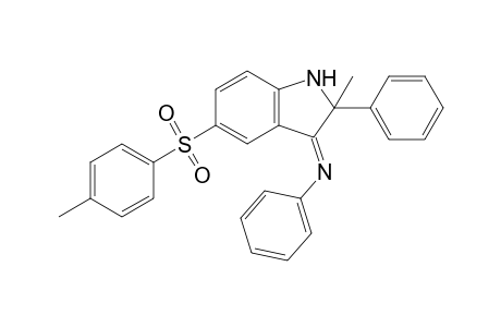 2-Methyl-2-phenyl-3-phenylimino-5-(p-tolylsulphonyl)indoline