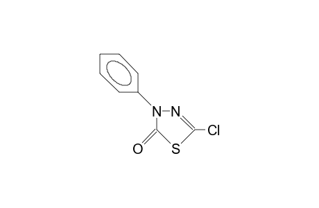 5-Chloro-3-phenyl-1,3,4-thiadiazol-2(3H)-one
