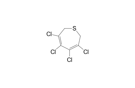 3,4,5,6-tetrachloro-2,7-dihydrothiepin