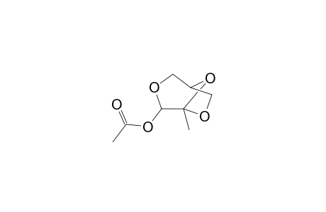 4'-Acetoxy-5-methyl-3,6,8-trioxabicyclo(3.2.1)octane