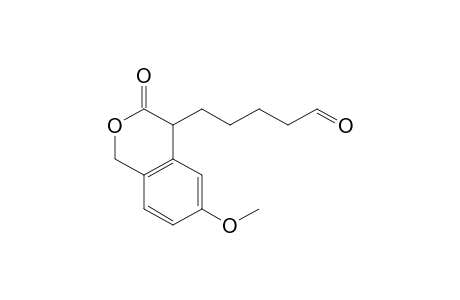 4-(5-Oxopentyl)-6-methoxychromane-3-one