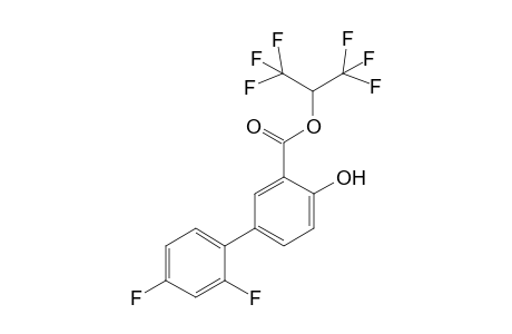 Diflunisal - hexafluoro-isopropyl ester