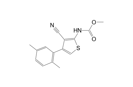 methyl 3-cyano-4-(2,5-dimethylphenyl)-2-thienylcarbamate