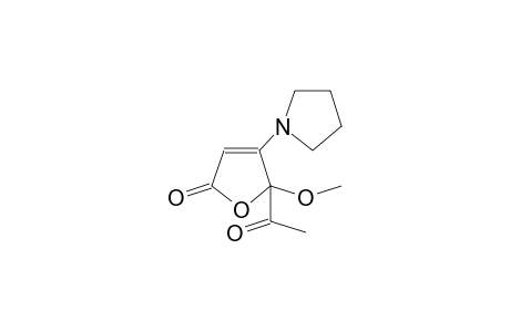 5-Acetyl-5-methoxy-4-(pyrrolidin-1-yl)-furan-2(5H)-one