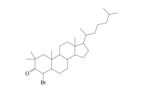 4-Bromo-17-(1,5-dimethylhexyl)-2,2,10,13-tetramethylhexadecahydrocyclopenta[a]phenanthren-3-one