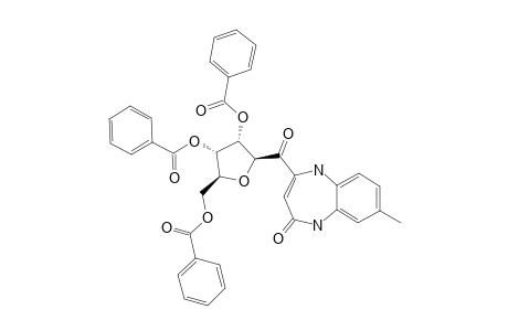 8-METHYL-4-[1-(2,3,5-TRI-O-BENZOYL-BETA-D-RIBOFURANOSYL)-OXO]-1,3-DIHYDRO-2H-1,5-BENZODIAZEPIN-2-ONE