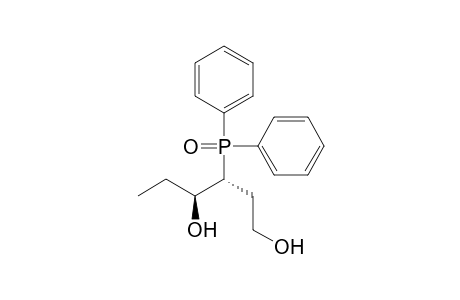 1,4-Hexanediol, 3-(diphenylphosphinyl)-, (R*,S*)-