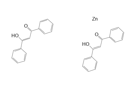Zinc, bis(1,3-diphenyl-1,3-propanedionato-O,O')-, (T-4)-