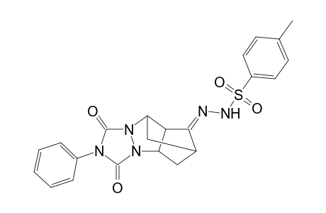 N-Phenyl-8-((p-tolylsulfonyl)hydrazono)-4,5-diazatricyclo[4.3.0.0]-nonan-4,5-dicarboximide
