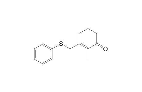 2-Methyl-3-(phenylsulfanylmethyl)cyclohex-2-en-1-one