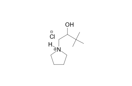 pyrrolidinium, 1-(2-hydroxy-3,3-dimethylbutyl)-, chloride