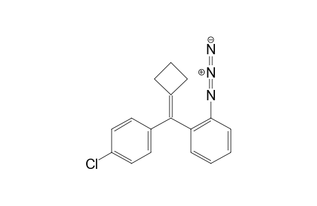 1-Azido-2-((4-chlorophenyl)(cyclobutylidene)methyl)benzene