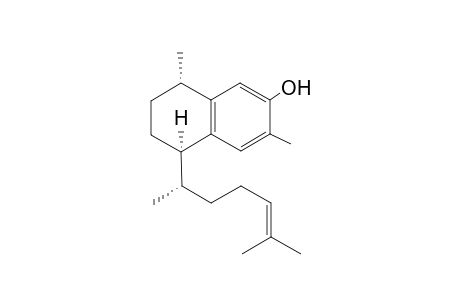 (1R,4S)-1-[(1S)-1,5-dimethylhex-4-enyl]-4,7-dimethyl-tetralin-6-ol