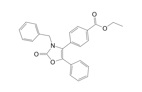 Ethyl 4-(3-benzyl-2-oxo-5-phenyl-2,3-dihydrooxazol-4-yl)benzoate