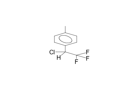 4-(1-CHLORO-2,2,2-TRIFLUOROETHYL)TOLUENE