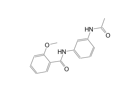 N-[3-(acetylamino)phenyl]-2-methoxybenzamide