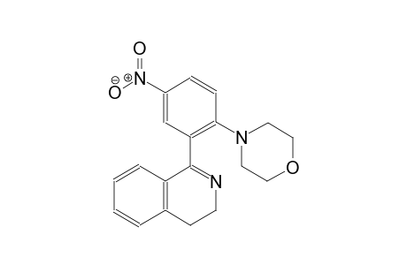 isoquinoline, 3,4-dihydro-1-[2-(4-morpholinyl)-5-nitrophenyl]-