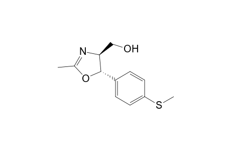 (4S,5S)-4-Hydroxymethyl-2-methyl-5-[4-(methylthio)phenyl]-2-oxazoline