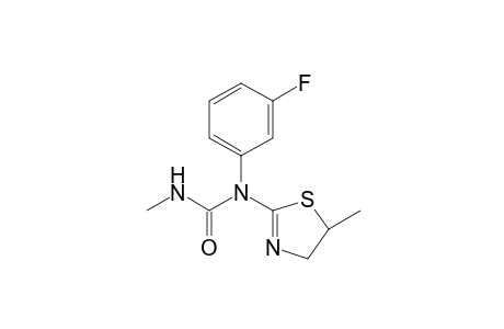 1-(3-fluorophenyl)-3-methyl-1-(5-methyl-4,5-dihydro-1,3-thiazol-2-yl)urea