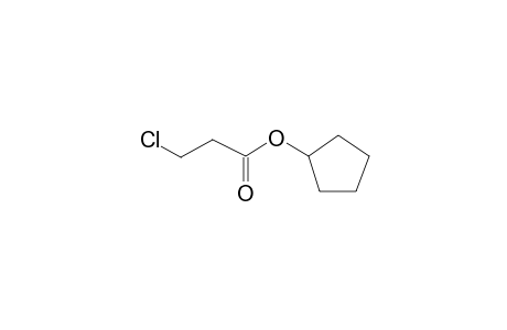 Cyclopentyl 3-chloropropanoate