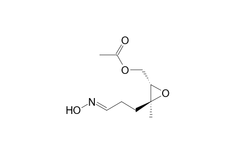 (4S,5S)-6-Acetoxy-4,5-epoxy-4-methylhexanaldoxime
