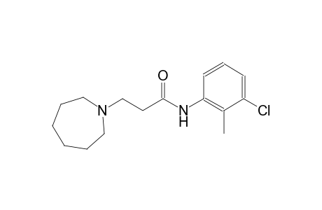 1H-azepine-1-propanamide, N-(3-chloro-2-methylphenyl)hexahydro-