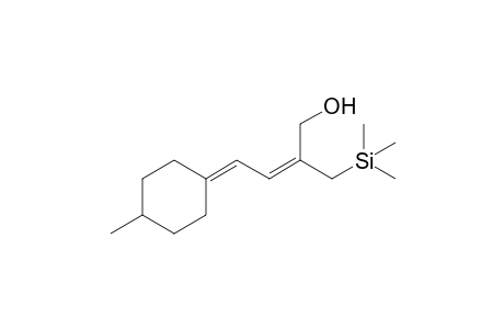 (E)-4-(4-Methyl-cyclohexylidene)-2-trimethylsilanylmethyl-but-2-en-1-ol
