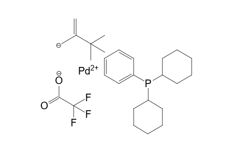 (2-tert-Butylallyl)-(dicyclohexylphenylphosphane)(trifluoracetate)palladium