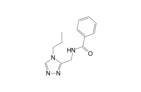 4H-1,2,4-Triazole, 3-(benzoylamino)methyl-4-propyl-