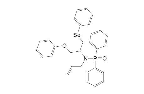 N-ALLYL-N-DIPHENYLPHOSPHINOYL-2-AMINO-3-PHENOXYPROPYL-PHENYL-SELENIDE