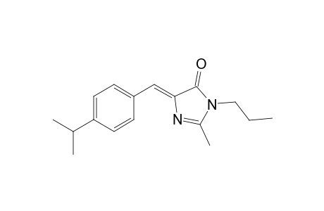 2-Methyl-4-(4-isopropylbenzylidene)1-propylimidazolin-5-one
