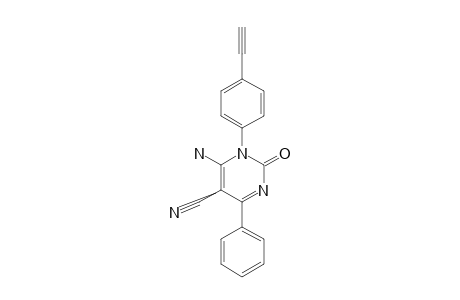 6-AMINO-5-CYANO-1-(4-ETYNYLPHENYL)-4-PHENYL-2(1H)-PYRIMIDINONE