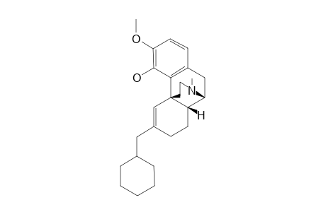 6-CYCLOHEXYLMETHYL-5,6-DIDEHYDRO-4-HYDROXY-3-METHOXY-N-METHYLMORPHINAN