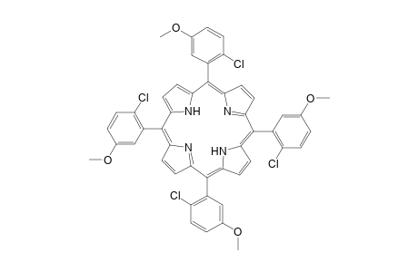 5,10,15,20-Tetrakis(2-chloro-5-methoxyphenyl)porphyrin
