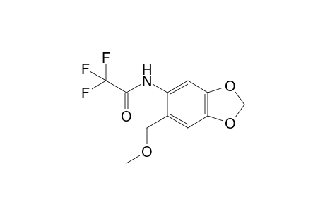2,2,2-trifluoro-N-[6-(methoxymethyl)-1,3-benzodioxol-5-yl]acetamide