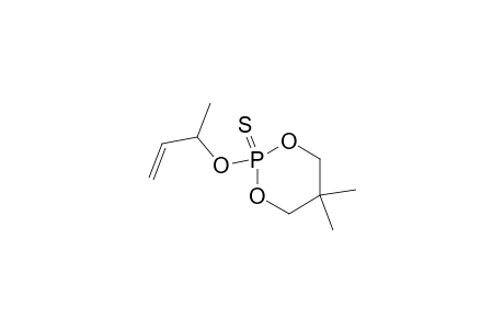 2-[(3-Buten-2-yl)oxy]-2-thiono-5,5-dimethyl-1,3,2-dioxaphosphorinane