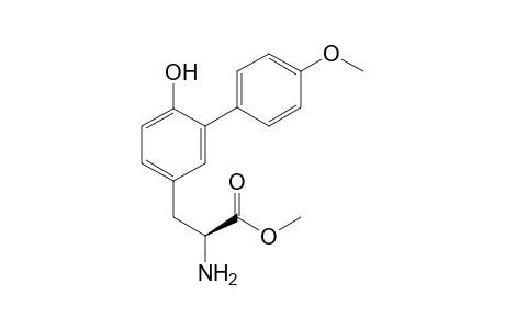 (S)-Methyl 2-amino-3-(4'-methoxy-6-hydroxybiphenyl-3-yl)propanoate