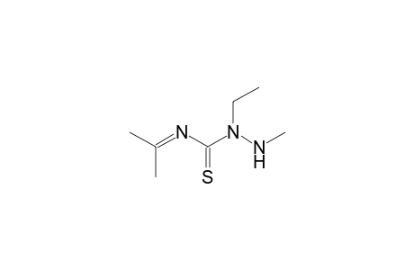 N1-(Isopropylidene)-N2-ethyl-N3-methylthiosemicarbazone