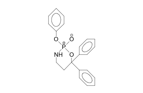 2-Oxo-2-phenoxy-6,6-diphenyl-1,3,2-oxazaphosphorinane