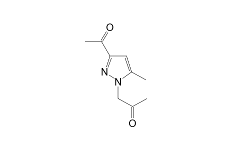 2-Propanone, 1-(3-acetyl-5-methyl-1H-pyrazol-1-yl)-