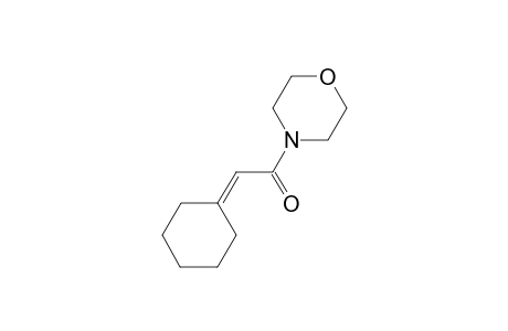 2-cyclohexylidene-1-(4-morpholinyl)ethanone